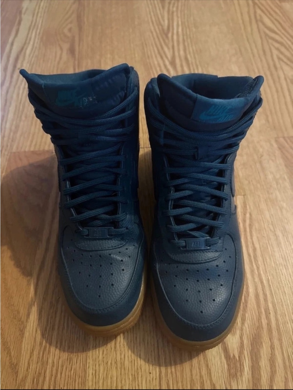 Nike Women’s Turquoise High-Top Sneakers